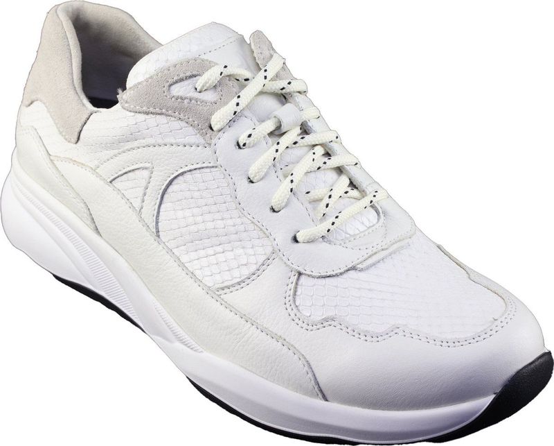 Durea - 6283.0891 - Sneaker - Wit - Leer - Rubberzool