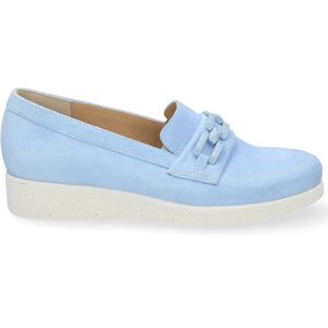 Pius Gabor 1060.11.01 Nubuck Navy-instappers pius gabor-loafers pius gabor MT 42