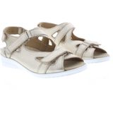 Durea - 7419 - Sandalen - Zwart - Leer