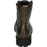Durea - 9722 - Veterboots - Zwart - Leer