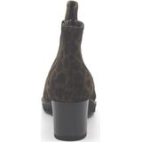 Durea - 9743 - Enkellaars - Bruin Combi - Leer