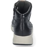 Durea - 9778 - Sneaker - Zwart/Seppia - Leer/Nubuck/Suède