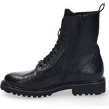 Durea 9801 Veterschoenen - Leer - Gevoerd - Stevige Hielomsluiting