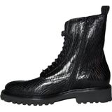 Durea 9801 Veterschoenen - Leer - Gevoerd - Stevige Hielomsluiting