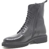 Durea - 9801 - Enkellaarzen - Zwart - Leer