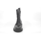 Durea - 9801 - Enkellaarzen - Zwart - Leer