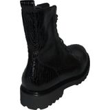 Durea - Veterboot 9801 188 1275 - Zwart - Wijdte K