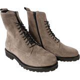 Durea - 9801 - Enkellaarzen - Grijs - Wijdte K