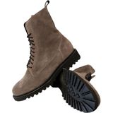 Durea - 9801 - Enkellaarzen - Grijs - Wijdte K