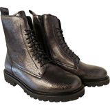 Durea - 9801 - Enkellaarzen - Grijs - Wijdte K