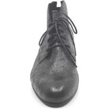 Durea 9795 Enkellaarsjes - Zwart - Leer