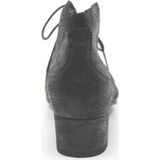 Durea 9795 Enkellaarsjes - Zwart - Leer