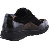 Durea - Sophie - Sneakers - Zwart/Brons - Suède en Leer