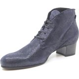 Durea - Model 9812 - Enkellaars - Blauw - Leer - Wijdte E