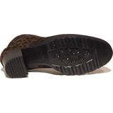 Durea - 9777 - Wandelschoenen - Groen Bruine Panterprint - Hoogwaardige Materialen