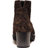 Durea - 9777 - Wandelschoenen - Groen Bruine Panterprint - Hoogwaardige Materialen