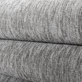 Tapijtenloods Effen Vloerkleed Laagpolig Lichtgrijs