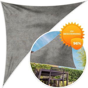 MuchoWow® - Schaduwdoek - Beton - Muur - Patronen - 96% UV-bestendig - Hoogwaardig polyester - Zonnedoek - Weerbestendig - Tuin - Tarp - 300x300 cm