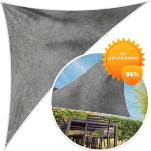 MuchoWow® - Schaduwdoek - Beton - Antiek - Patronen - 96% UV-bestendig - Hoogwaardig polyester - Zonnedoek - Weerbestendig - Tuin - Tarp - 300x300 cm