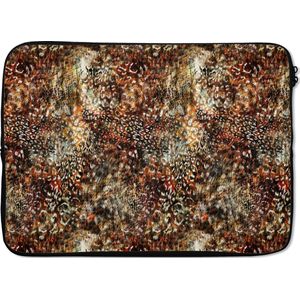 Laptophoes - Panterprint - Print - Dieren - Design - Laptop sleeve - Laptop case - Laptop - 14 Inch