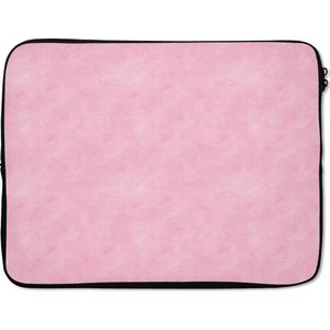 Laptophoes - Roze - Leer print - Laptop - Laptopaccesoires - 15 6 Inch - Laptopcase