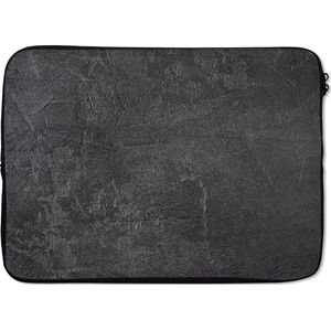 Laptophoes - Leisteen - Grijs - Industrieel - Sleeve - Laptop - Laptop cover - 13 Inch - Neopreen