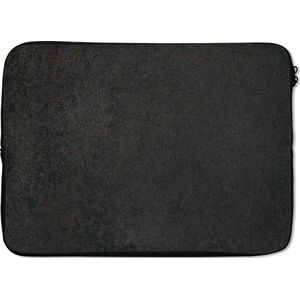 Laptophoes - Beton print - Industrieel - Grijs - Laptop case - Sleeve - Laptop cover - 13 Inch - Neopreen