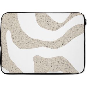 Laptophoes - Glitter - Design - Abstract - Terrazzo - Laptop case - Laptop - Laptop sleeve - 13 Inch