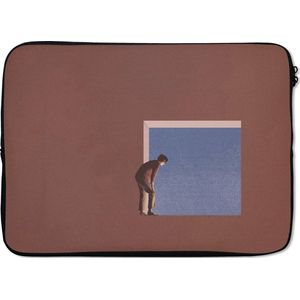 Laptophoes - Vintage - Design - Man - Laptop - Laptop case - 14 Inch
