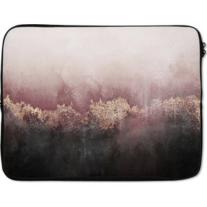 Laptophoes - Abstract - Luxe - Glitter - Design - Laptop sleeve - Laptop case - Laptop - 15 6 Inch