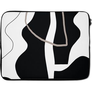Laptophoes - Design - Abstract - Minimalisme - Laptop - Laptop case - Laptop sleeve - 17 Inch