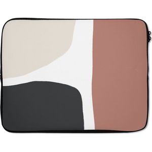 Laptophoes - Abstract - Design - Pastel - Laptop case - Laptop sleeve - 17 Inch