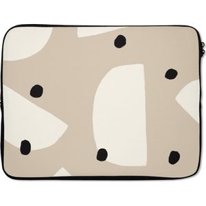 Laptophoes - Pastel - Abstract - Design - Laptop sleeve - Laptop case - 17 Inch