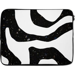 Laptophoes - Marmer print - Minimalisme - Abstract - Design - Laptop case - Laptop - 15 6 Inch