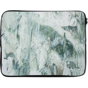 Laptophoes - Verf - Abstract - Design - Laptop - Laptop sleeve - 17 Inch