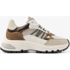 VIA VAI Liz Dae Sneakers - Beige Cognac Brons - Maat 36