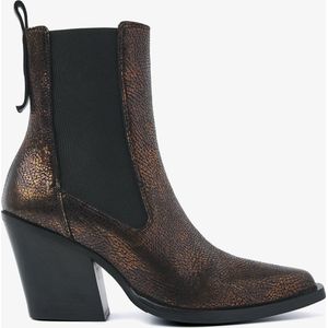 VIA VAI Gioia Flynn Enkellaarsjes dames - Metallic