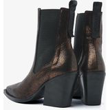 VIA VAI Gioia Flynn Enkellaarsjes dames - Metallic