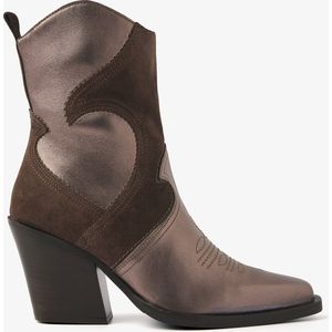 VIA VAI Gioia Fade Enkellaarsjes dames - Bruin