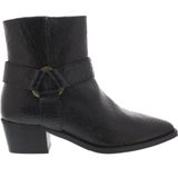 VIA VAI Shelly Carter Enkellaarsjes dames - Zwart Crackle