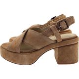 Toms Audrey Sandalen - Met Sleehak - Dames - Beige