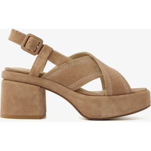 Toms Audrey Sandalen - Met Sleehak - Dames - Beige