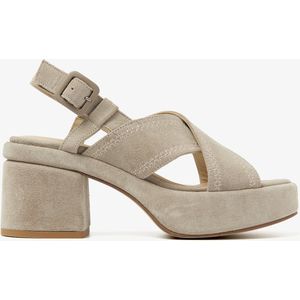 VIA VAI Elia Paisley Sandalen - Met Hak - Grijs