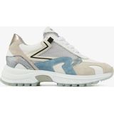 VIA VAI Danae Nicole Sneakers Beige Blauw