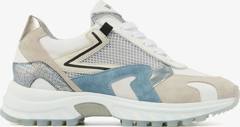 VIA VAI Danae Nicole Sneakers Beige Blauw