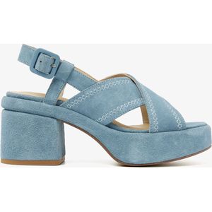 VIA VAI Elia Paisley Sandalen - Met Hak - Blauw