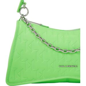 Karl Lagerfeld Seven Schoudertas Leer 30 cm absinthe green