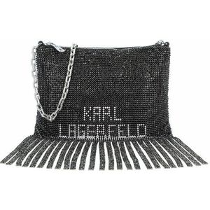 Karl Lagerfeld Evening Schoudertas 19.5 cm black-silver