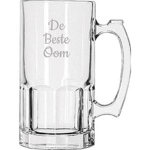 Gegraveerde Bierpul 1ltr De Beste Oom