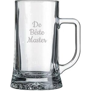 Gegraveerde bierpul 50cl De Bêste Master